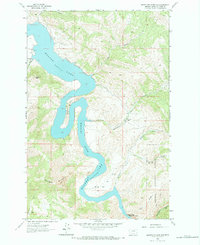 Beartooth Mountain 1962 topographic map thumbnail