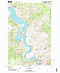 Beartooth Mountain 1962 topographic map thumbnail