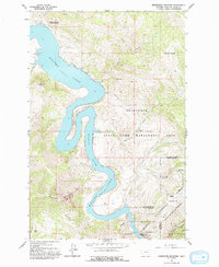 Beartooth Mountain 1962 topographic map thumbnail
