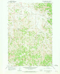 Beaver Creek School 1966 topographic map thumbnail