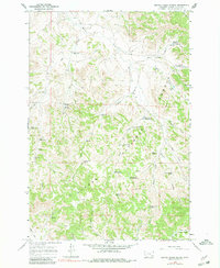 Beaver Creek School 1966 topographic map thumbnail