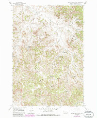 Beaver Creek School 1966 topographic map thumbnail