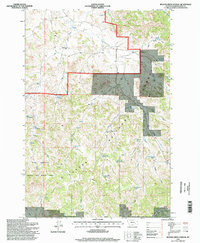 Beaver Creek School 1995 topographic map thumbnail
