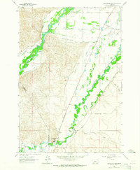 Beaverhead Rock 1962 topographic map thumbnail