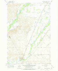 Beaverhead Rock 1962 topographic map thumbnail