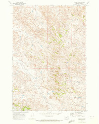 Beebe SW 1969 topographic map thumbnail