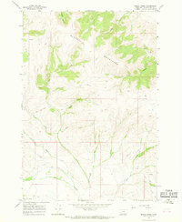 Beech Creek 1965 topographic map thumbnail