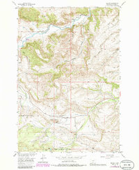 Beehive 1956 topographic map thumbnail
