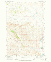 Belfry 1969 topographic map thumbnail