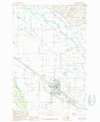 Belgrade 1987 topographic map thumbnail