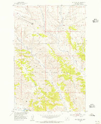 Bell Ridge East 1954 topographic map thumbnail