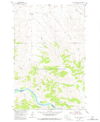 Bell Ridge West 1954 topographic map thumbnail