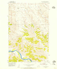 Bell Ridge West 1954 topographic map thumbnail
