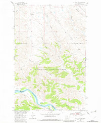 Bell Ridge West 1954 topographic map thumbnail