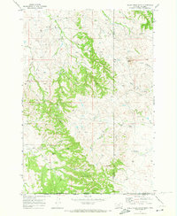 Belle Creek South 1970 topographic map thumbnail