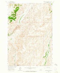 Belmont Park Ranch 1963 topographic map thumbnail