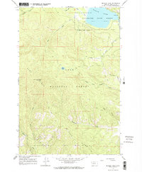 Belmont Point 1965 topographic map thumbnail