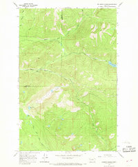 Belmore Sloughs 1965 topographic map thumbnail