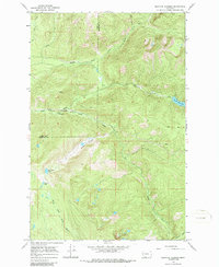 Belmore Sloughs 1965 topographic map thumbnail