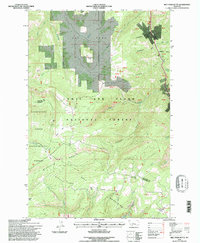 Belt Park Butte 1995 topographic map thumbnail