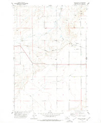 Benchland 1978 topographic map thumbnail