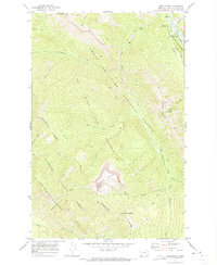 Benchmark 1970 topographic map thumbnail