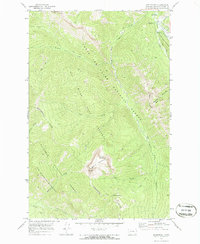 Benchmark 1970 topographic map thumbnail
