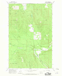Bend 1966 topographic map thumbnail