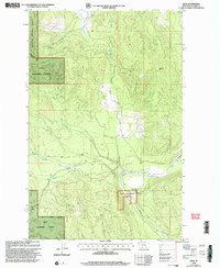 Bend 1999 topographic map thumbnail