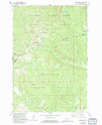 Bender Point 1974 topographic map thumbnail