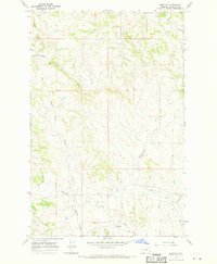 Benzien 1967 topographic map thumbnail