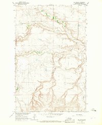 Big Coulee 1964 topographic map thumbnail