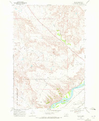 Big Hill 1968 topographic map thumbnail