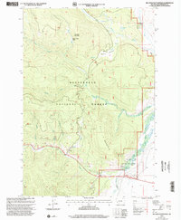 Big Hole Battlefield 1997 topographic map thumbnail
