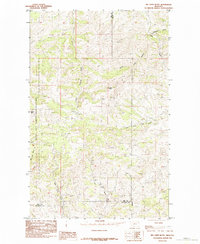 Big John Butte 1984 topographic map thumbnail