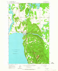 Bigfork 1962 topographic map thumbnail