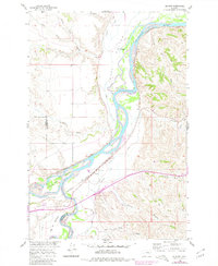 Bighorn 1960 topographic map thumbnail