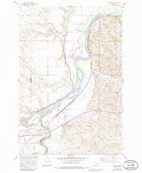 Bighorn 1960 topographic map thumbnail