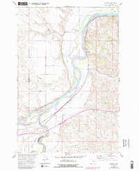 Bighorn 1960 topographic map thumbnail