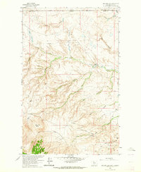 Bingham Lake 1962 topographic map thumbnail