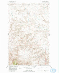 Bingham Lake 1962 topographic map thumbnail