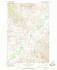 Birney Day School 1966 topographic map thumbnail