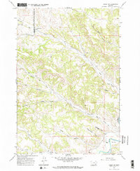 Birney SW 1967 topographic map thumbnail