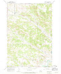 Birney SW 1967 topographic map thumbnail