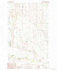 Bjornberg Bridge 1984 topographic map thumbnail