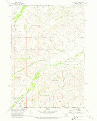Black Gulch 1969 topographic map thumbnail