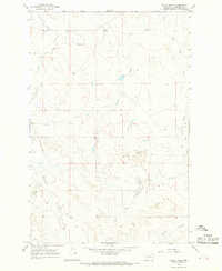 Black Hills 1965 topographic map thumbnail