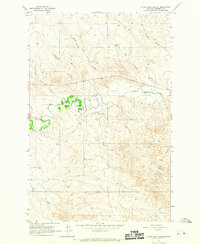 Black John Coulee 1964 topographic map thumbnail