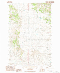 Blackfoot School 1983 topographic map thumbnail