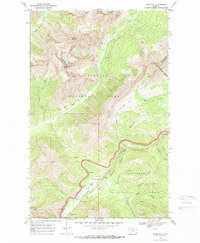 Blacktail 1968 topographic map thumbnail